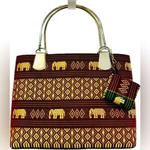 NWOT Indian-themed Handbag
